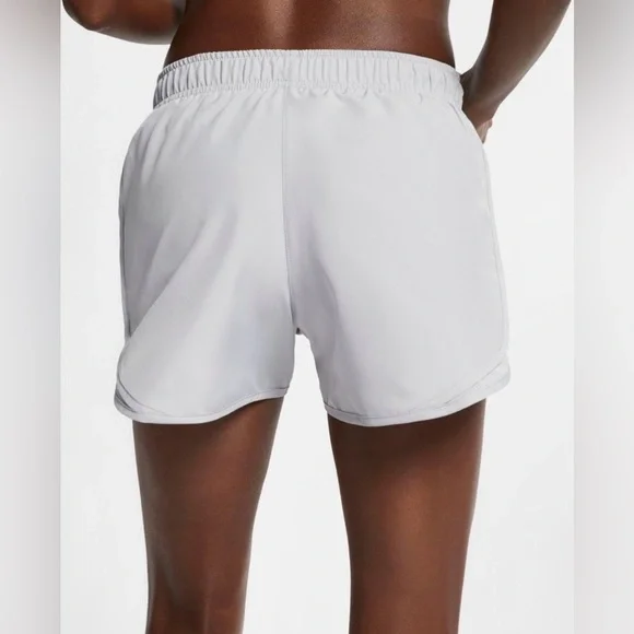 Nike Women's Tempo Running Shorts Gray - Picture 4 of 5